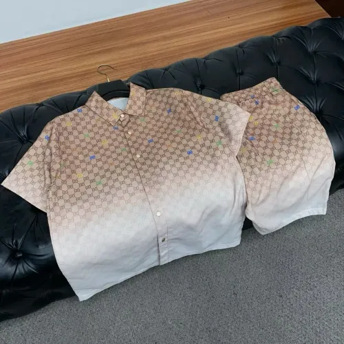 Replica Gucci Tracksuits Short Sleeved For Men #1473701 $82.00 USD for Wholesale