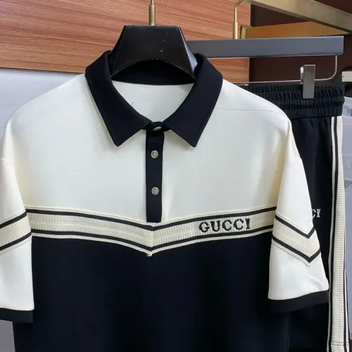 Replica Gucci Tracksuits Short Sleeved For Men #1473704 $82.00 USD for Wholesale