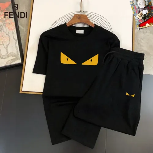 Cheap Fendi Tracksuits Short Sleeved For Men #1473933, $$48.00 USD On Fendi Tracksuits