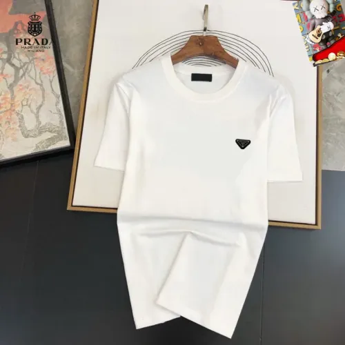 Replica Prada Tracksuits Short Sleeved For Men #1473960 $48.00 USD for Wholesale