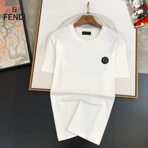 Replica Fendi Tracksuits Short Sleeved For Men #1473970 $48.00 USD for Wholesale