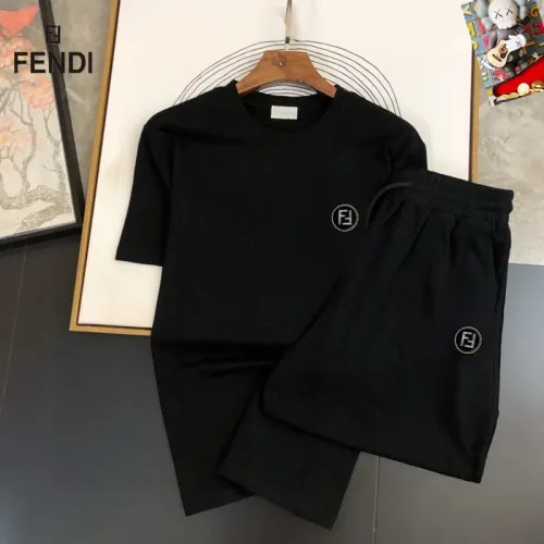Cheap Fendi Tracksuits Short Sleeved For Men #1473971, $$48.00 USD On Fendi Tracksuits