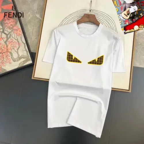 Cheap Fendi T-Shirts Short Sleeved For Unisex #1473976, $$25.00 USD On Fendi T-Shirts