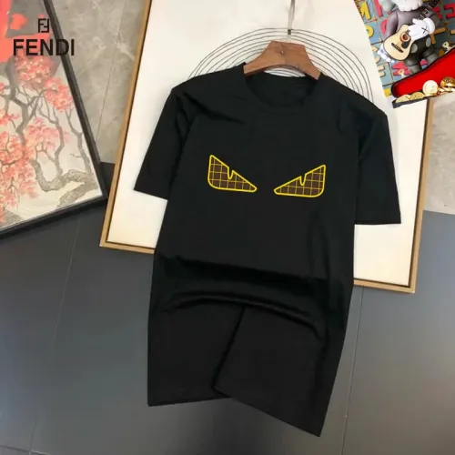 Cheap Fendi T-Shirts Short Sleeved For Unisex #1473977, $$25.00 USD On Fendi T-Shirts