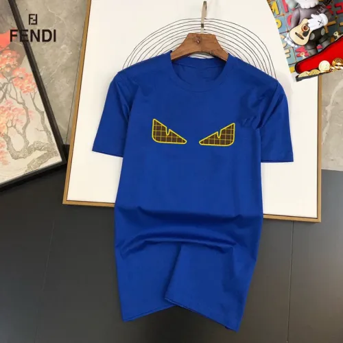 Cheap Fendi T-Shirts Short Sleeved For Unisex #1473978, $$25.00 USD On Fendi T-Shirts