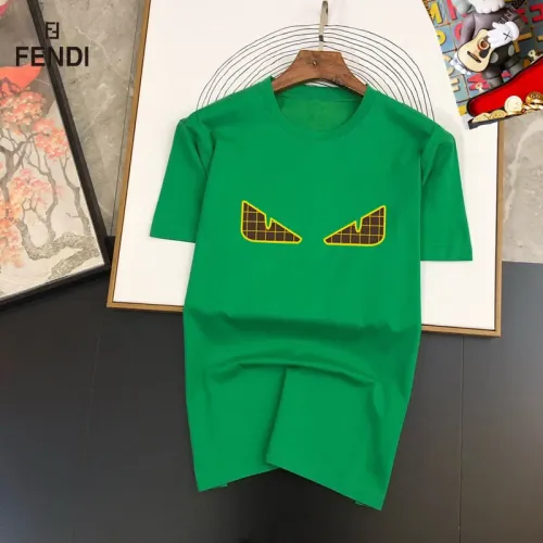 Cheap Fendi T-Shirts Short Sleeved For Unisex #1473979, $$25.00 USD On Fendi T-Shirts