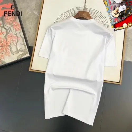 Replica Fendi T-Shirts Short Sleeved For Unisex #1474006 $25.00 USD for Wholesale