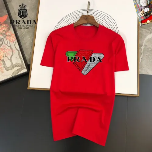 Cheap Prada T-Shirts Short Sleeved For Unisex #1474049, $$25.00 USD On Prada T-Shirts
