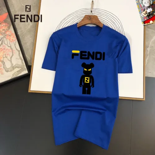 Cheap Fendi T-Shirts Short Sleeved For Unisex #1474101, $$25.00 USD On Fendi T-Shirts