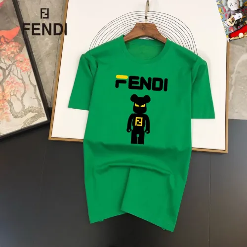 Cheap Fendi T-Shirts Short Sleeved For Unisex #1474102, $$25.00 USD On Fendi T-Shirts