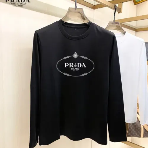 Cheap Prada T-Shirts Long Sleeved For Unisex #1474121, $$34.00 USD On Prada T-Shirts