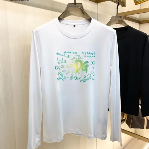 Cheap Dolce &amp; Gabbana D&amp;G T-Shirts Long Sleeved For Unisex #1474122, $$34.00 USD On Dolce &amp; Gabbana D&amp;G T-Shirts