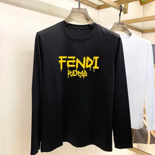 Cheap Fendi T-Shirts Long Sleeved For Unisex #1474127, $$34.00 USD On Fendi T-Shirts