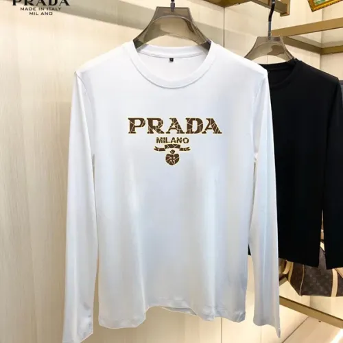Cheap Prada T-Shirts Long Sleeved For Unisex #1474128, $$34.00 USD On Prada T-Shirts