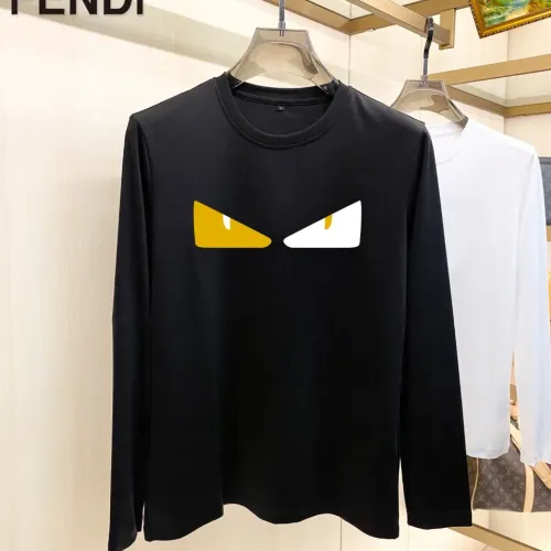 Cheap Fendi T-Shirts Long Sleeved For Unisex #1474145, $$34.00 USD On Fendi T-Shirts