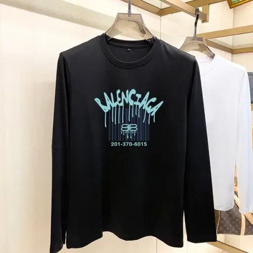 Cheap Balenciaga T-Shirts Long Sleeved For Unisex #1474155, $$34.00 USD On Balenciaga T-Shirts