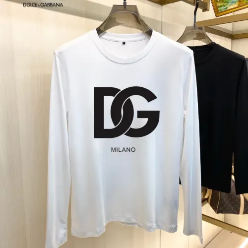 Cheap Dolce &amp; Gabbana D&amp;G T-Shirts Long Sleeved For Unisex #1474166, $$34.00 USD On Dolce &amp; Gabbana D&amp;G T-Shirts