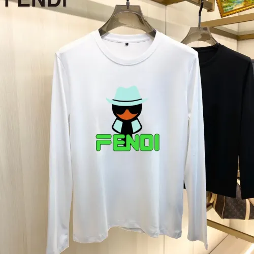 Cheap Fendi T-Shirts Long Sleeved For Unisex #1474176, $$34.00 USD On Fendi T-Shirts