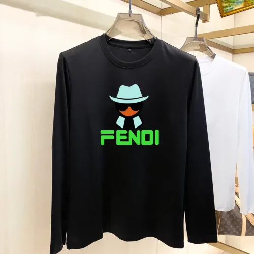 Cheap Fendi T-Shirts Long Sleeved For Unisex #1474177, $$34.00 USD On Fendi T-Shirts