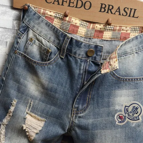 Replica Moncler Jeans For Men #1474195 $40.00 USD for Wholesale