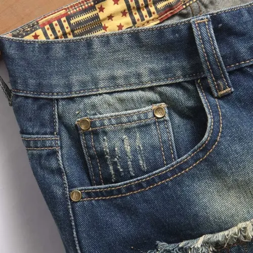 Replica Balmain Jeans For Men #1474197 $40.00 USD for Wholesale