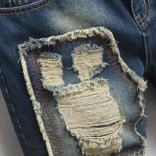 Replica Balmain Jeans For Men #1474197 $40.00 USD for Wholesale
