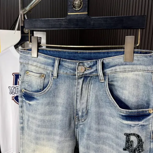 Replica Christian Dior Jeans For Men #1474201 $45.00 USD for Wholesale