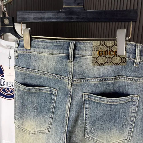 Replica Gucci Jeans For Men #1474204 $45.00 USD for Wholesale