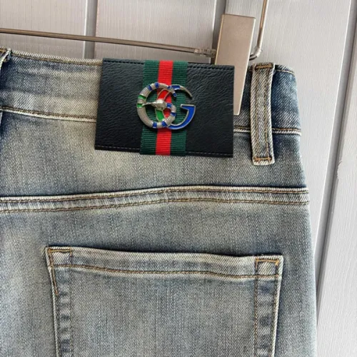 Replica Gucci Jeans For Men #1474226 $48.00 USD for Wholesale