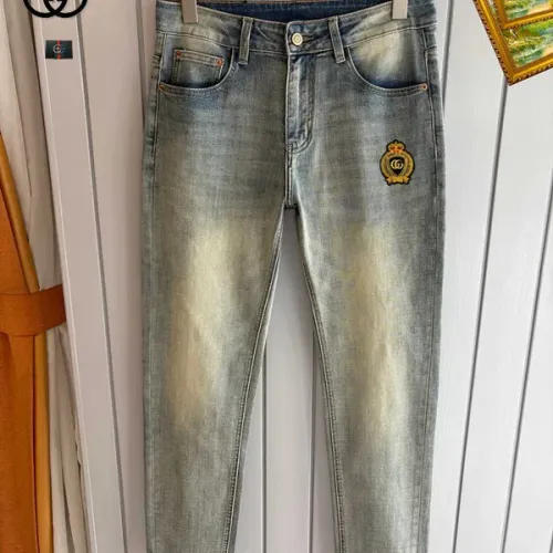 Replica Gucci Jeans For Men #1474226 $48.00 USD for Wholesale