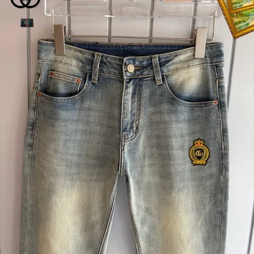 Replica Gucci Jeans For Men #1474226 $48.00 USD for Wholesale