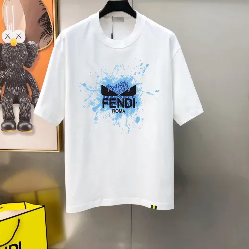 Cheap Fendi T-Shirts Short Sleeved For Men #1474330, $$40.00 USD On Fendi T-Shirts