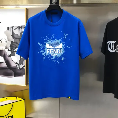Cheap Fendi T-Shirts Short Sleeved For Men #1474332, $$40.00 USD On Fendi T-Shirts