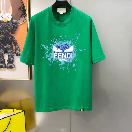 Cheap Fendi T-Shirts Short Sleeved For Men #1474333, $$40.00 USD On Fendi T-Shirts