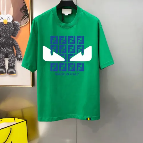 Cheap Fendi T-Shirts Short Sleeved For Men #1474353, $$40.00 USD On Fendi T-Shirts