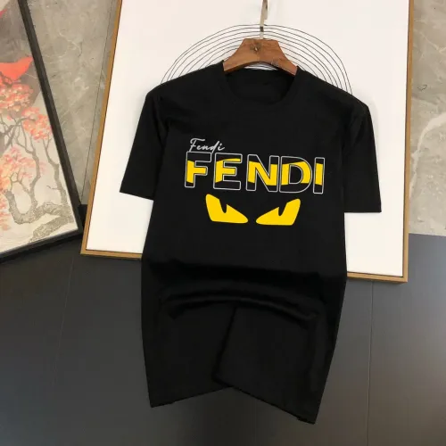 Cheap Fendi T-Shirts Short Sleeved For Men #1474523, $$40.00 USD On Fendi T-Shirts