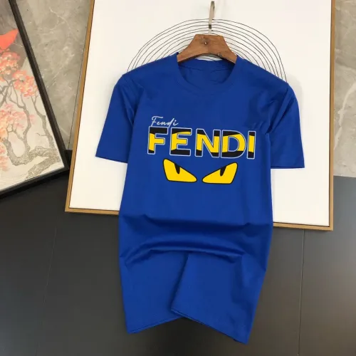 Cheap Fendi T-Shirts Short Sleeved For Men #1474524, $$40.00 USD On Fendi T-Shirts