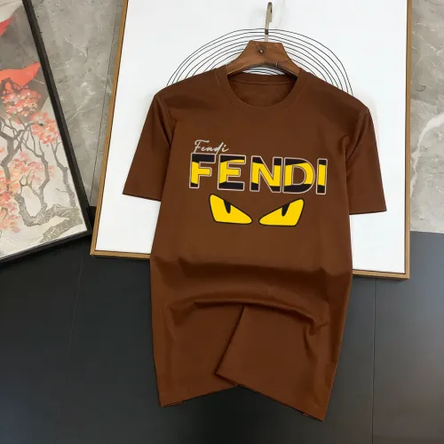 Cheap Fendi T-Shirts Short Sleeved For Men #1474525, $$40.00 USD On Fendi T-Shirts
