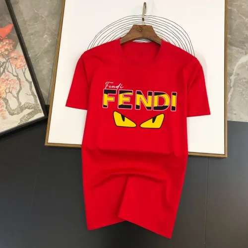 Cheap Fendi T-Shirts Short Sleeved For Men #1474526, $$40.00 USD On Fendi T-Shirts