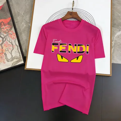 Cheap Fendi T-Shirts Short Sleeved For Men #1474527, $$40.00 USD On Fendi T-Shirts