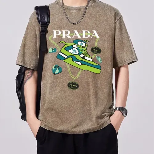 Cheap Prada T-Shirts Short Sleeved For Unisex #1474714, $$45.00 USD On Prada T-Shirts