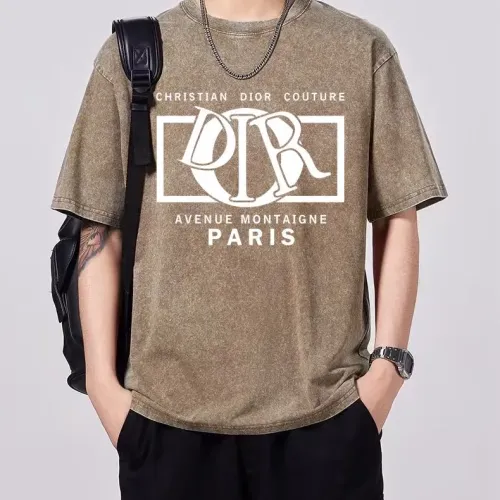 Cheap Christian Dior T-Shirts Short Sleeved For Unisex #1474730, $$45.00 USD On Christian Dior T-Shirts