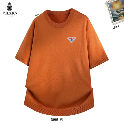 Cheap Prada T-Shirts Short Sleeved For Men #1474808, $$42.00 USD On Prada T-Shirts