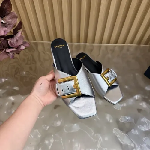 Replica Balmain Slippers For Women #1474870 $118.00 USD for Wholesale