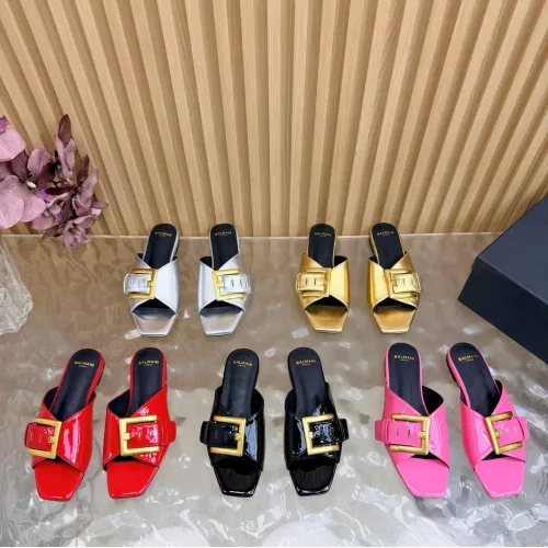 Replica Balmain Slippers For Women #1474872 $118.00 USD for Wholesale