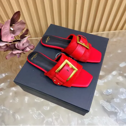 Cheap Balmain Slippers For Women #1474876, $$118.00 USD On Balmain Slippers