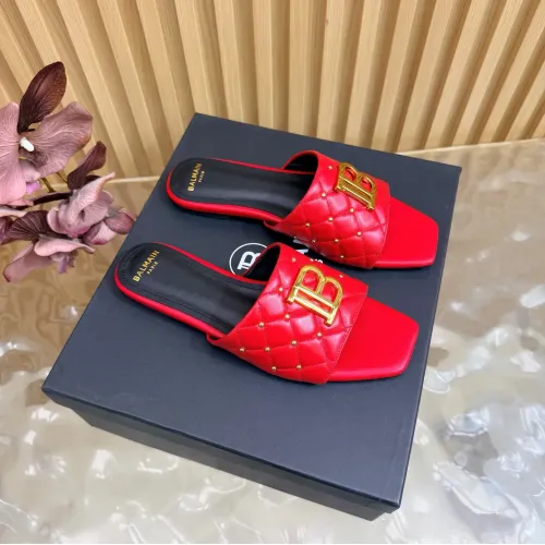 Cheap Balmain Slippers For Women #1474881, $$115.00 USD On Balmain Slippers