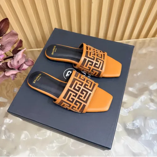 Cheap Balmain Slippers For Women #1474884, $$112.00 USD On Balmain Slippers