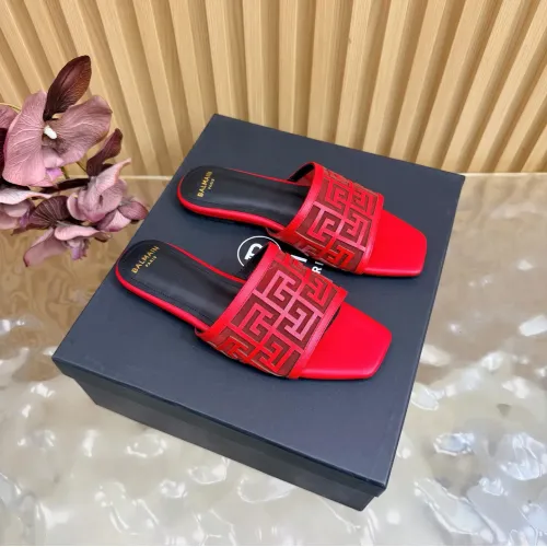 Cheap Balmain Slippers For Women #1474885, $$112.00 USD On Balmain Slippers