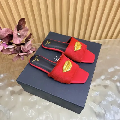 Cheap Balmain Slippers For Women #1474891, $$112.00 USD On Balmain Slippers